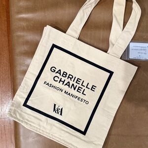 Authenticated Gabrielle Chanel Fashion Manifesto Tote Bag